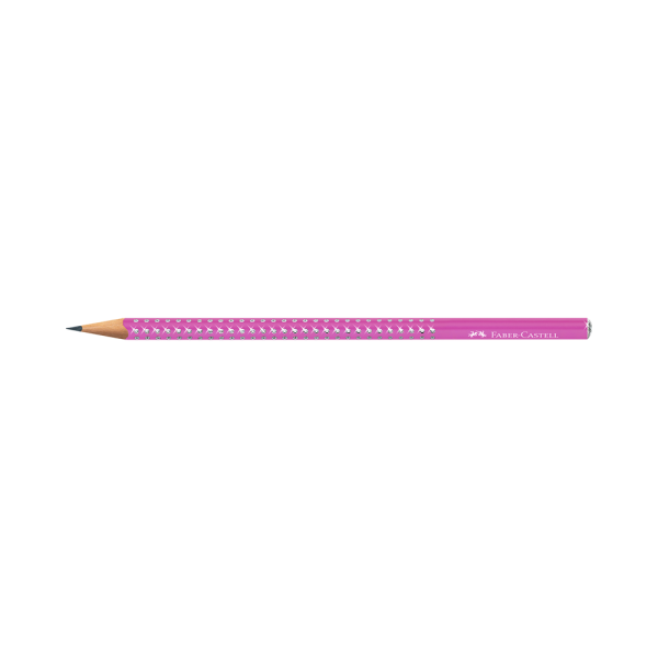 Grafitna olovka Faber Castell Sparkle HB - Electric fushia