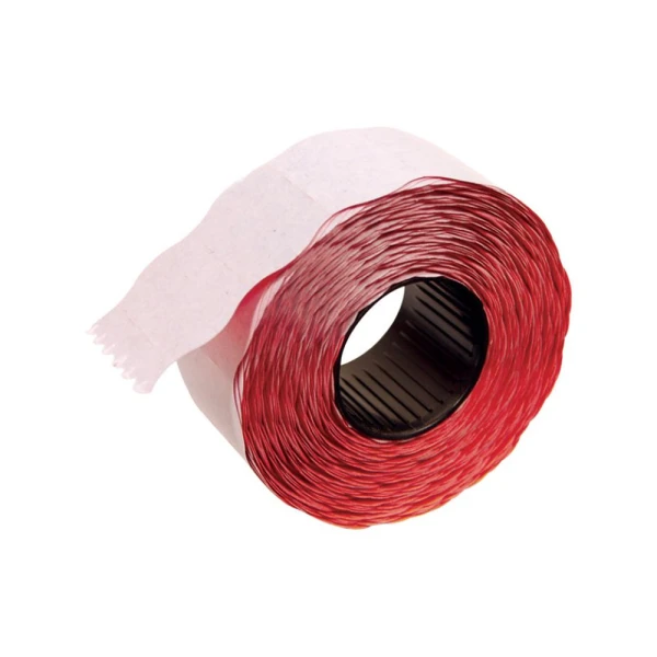 Etikete u rolni 26x16mm oble dvoredne pk36 Printex - Crvena