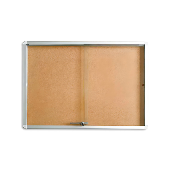 Tabla oglasna Rocada 18xA4, plutana, klizna vrata, 138x99