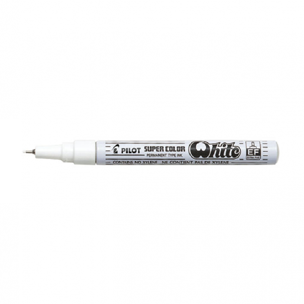 Paint marker Pilot Super Color extra fine - Bela