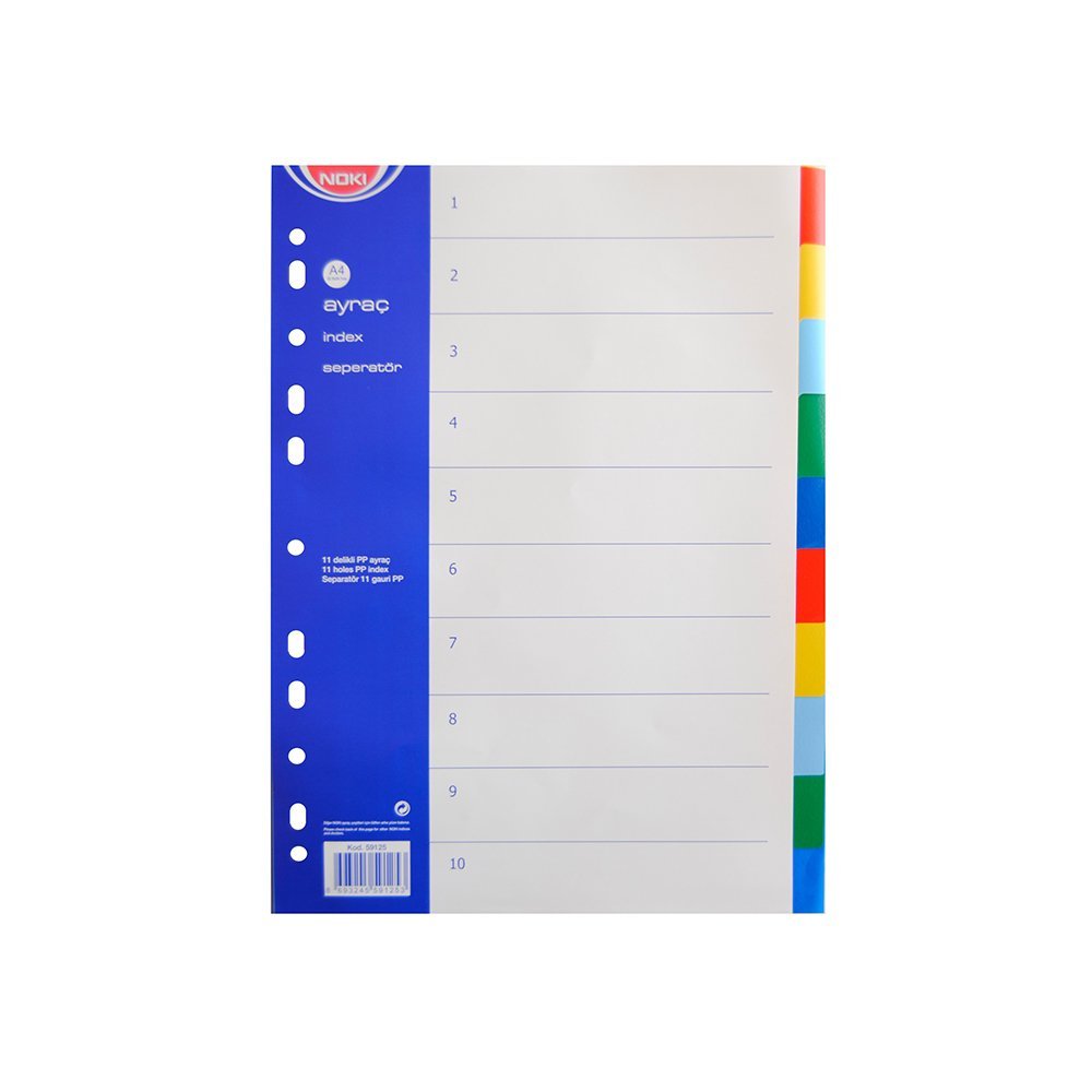 Pregradni indeksi PP 10 indeksa