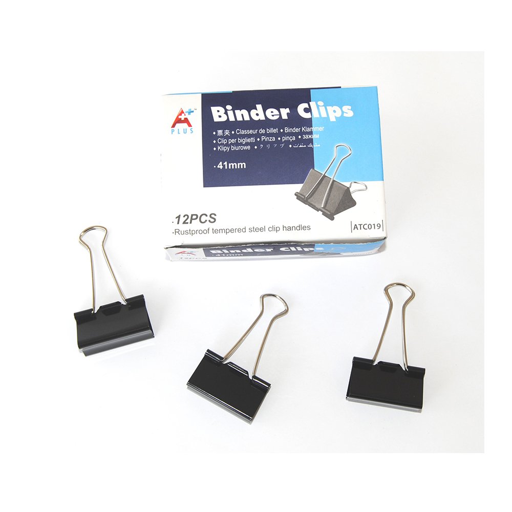 Štipaljke za papir A Plus 1/12 - 41mm