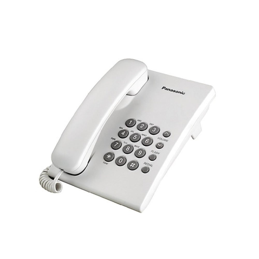 Žični telefon Panasonic KX-TS500 - Bela