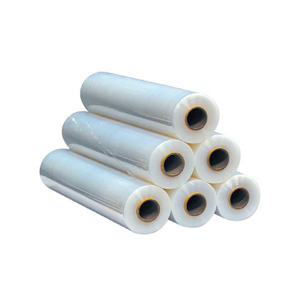 Ručna streč folija 23my 5kg / hilzna 1,1kg - 6 rolni