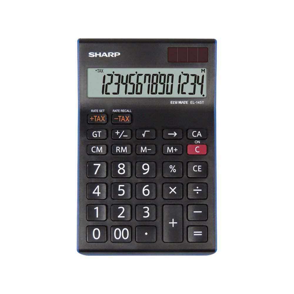 Kalkulator Sharp EL-145T-BL