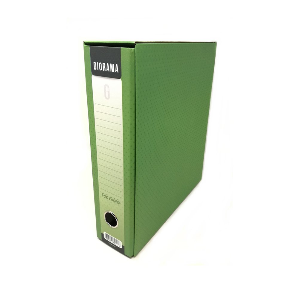Registrator Diorama A4 80mm sa kutijom - Zelena
