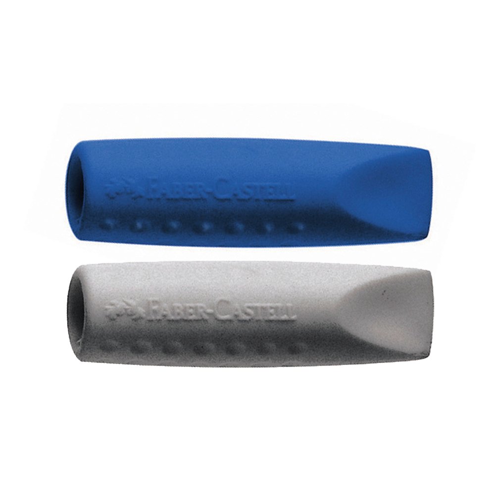 Gumica Faber Castell Grip kapica 1/2 - Plava-Siva