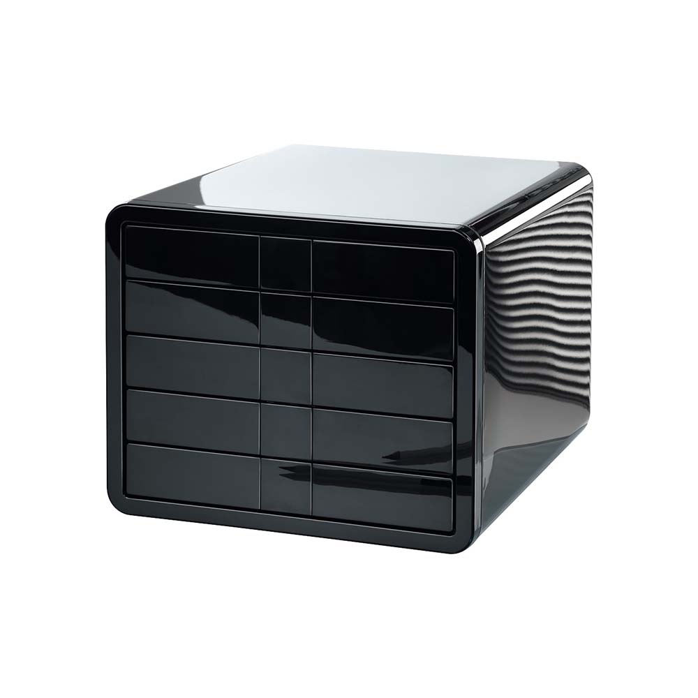 Police za dokumentaciju Han I Box 5 fioka - Crna