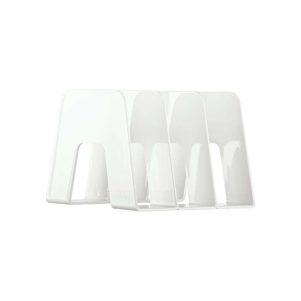 Uspravni sorter za kataloge i časopise Han 3 faha - Bela