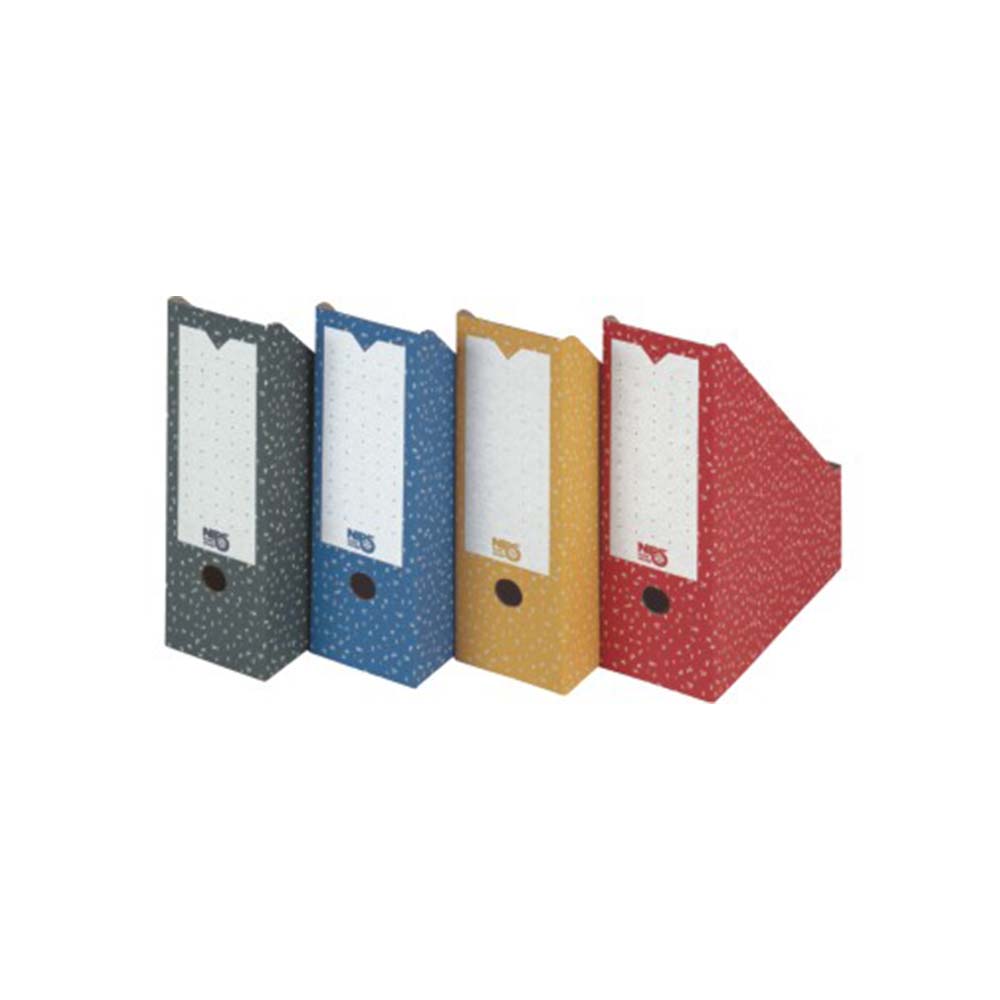 Uspravni držač za dokumentaciju SmartBoxPro kartonski arhiv - Žuta