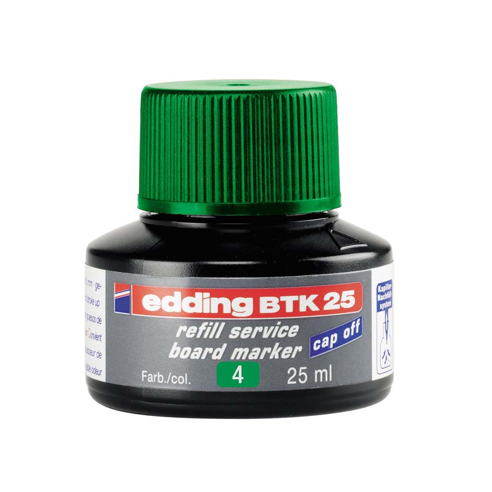 Refil za board marker Edding BTK-25 25ml - Zelena
