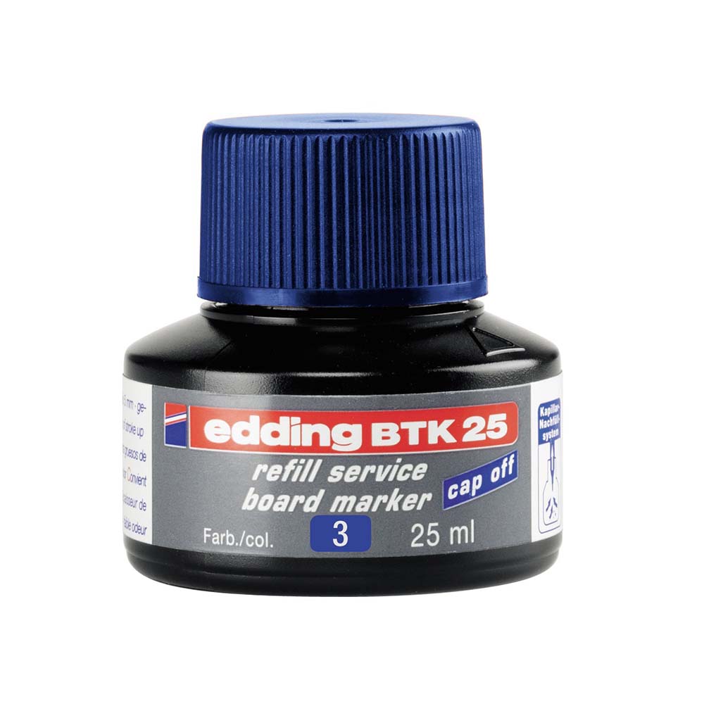 Refil za board marker Edding BTK-25 25ml - Plava