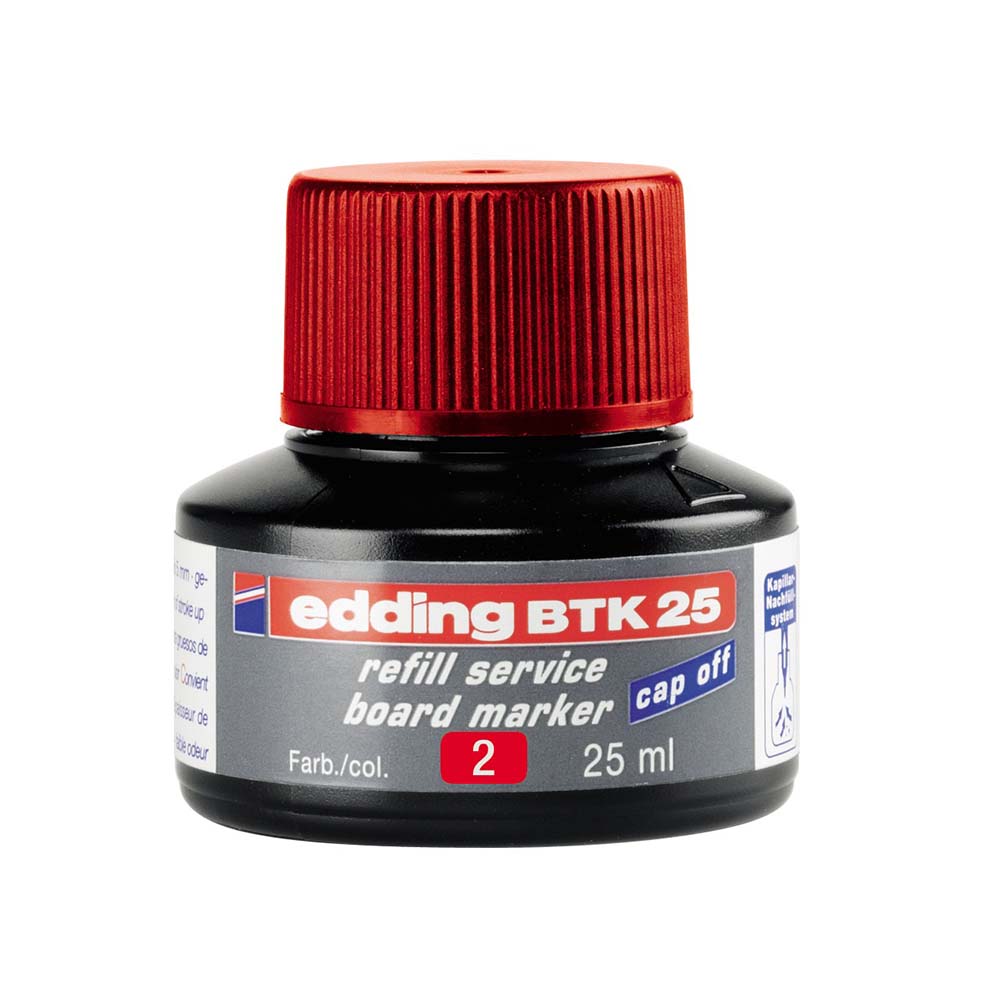 Refil za board marker Edding BTK-25 25ml - Crvena