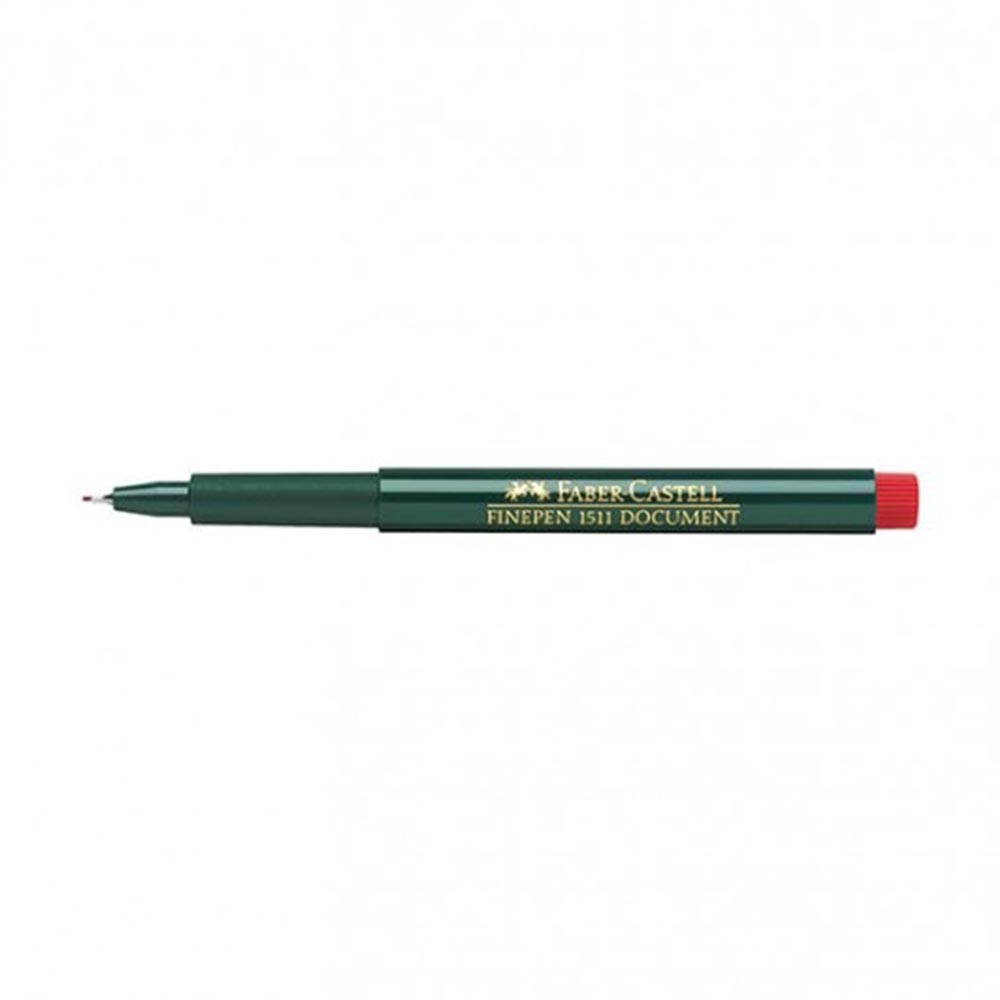 Flomaster lajner Faber Castell 1511 0.4mm - Crvena