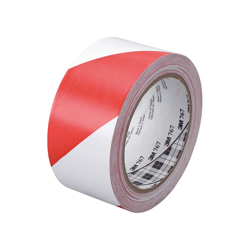 Traka za podno obeležavanje crveno-bela 3M 767L