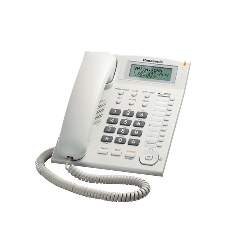 Žični telefon Panasonic KX-TS880 - Bela