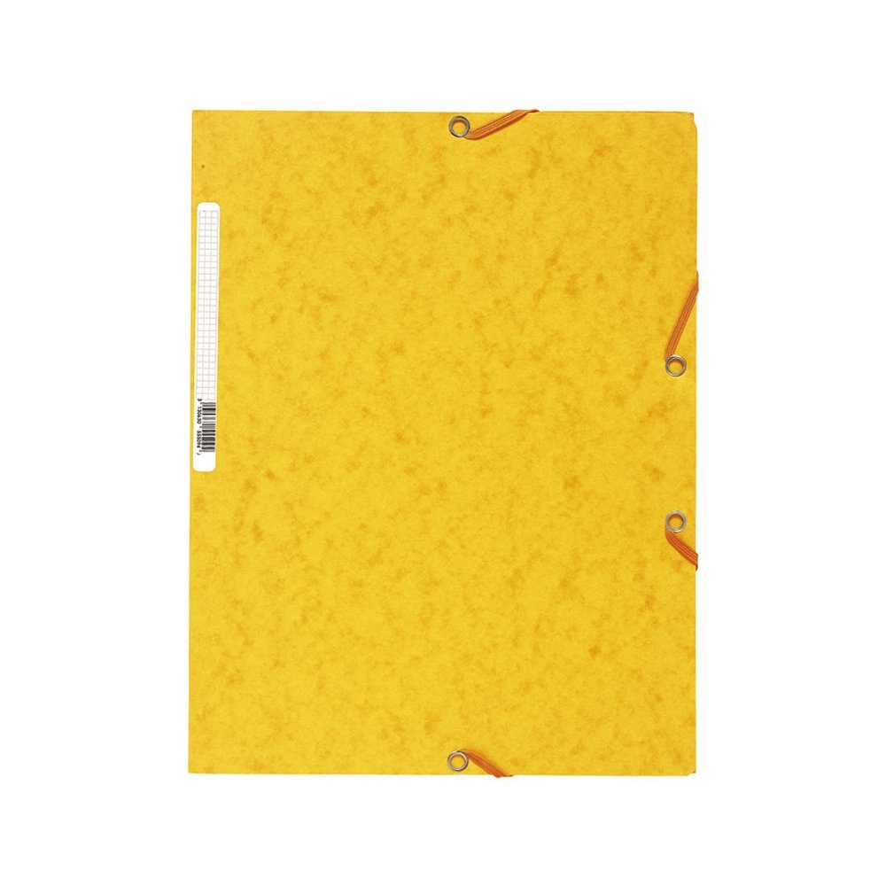 Fascikla Exacompta sa klapnom i gumicom A4 chartreuse - Žuta