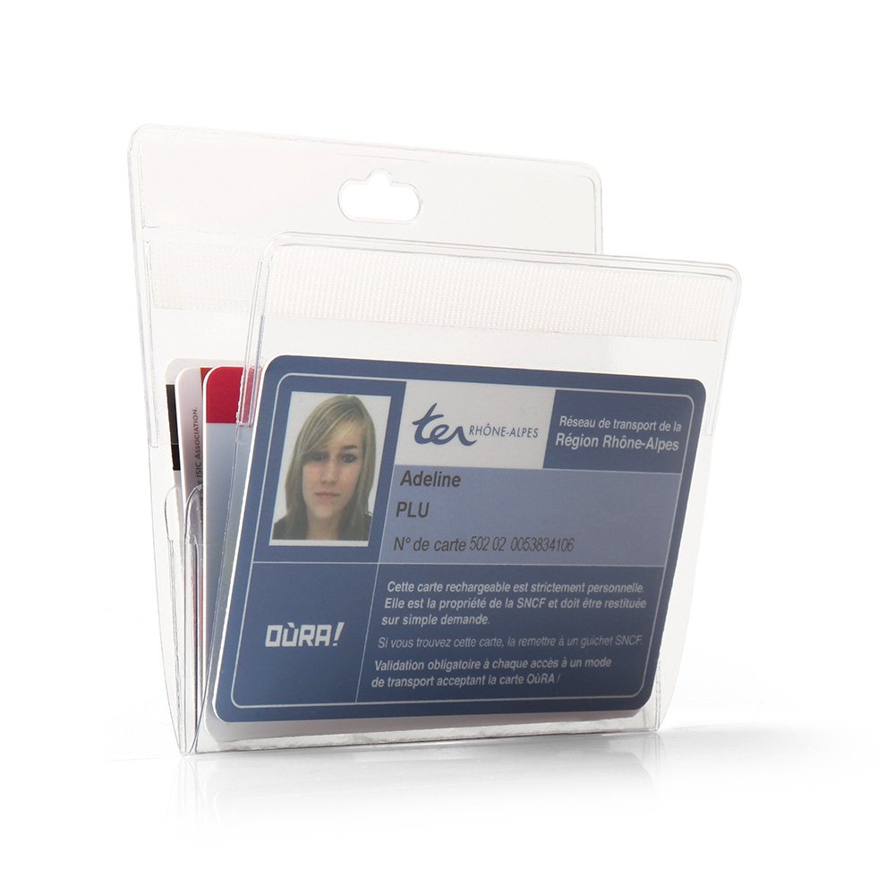 Držač za 4 ID kartice Tarifold 93x94mm 1/10 - Providna