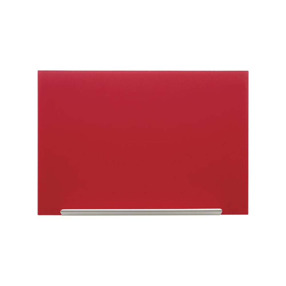 Staklena tabla magnetna zidna Nobo 67,7x38,1cm - Crvena
