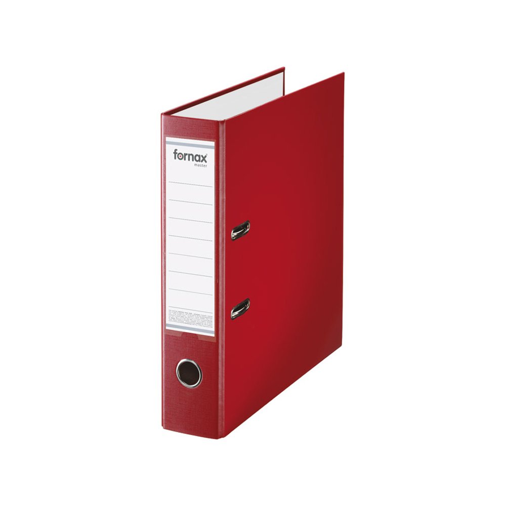 Registrator Fornax Master A4 80mm samostojeći - Crvena