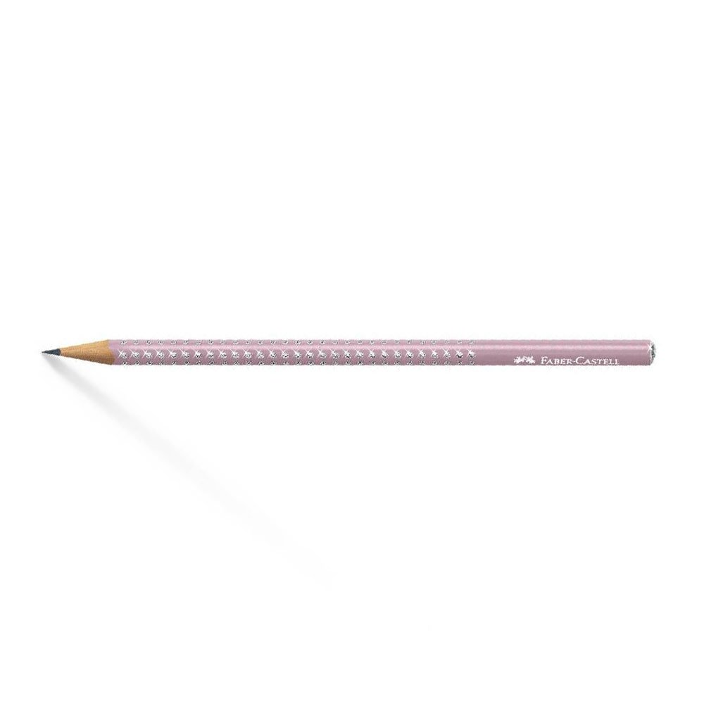Grafitna olovka Faber Castell Sparkle HB - Svetlo roze