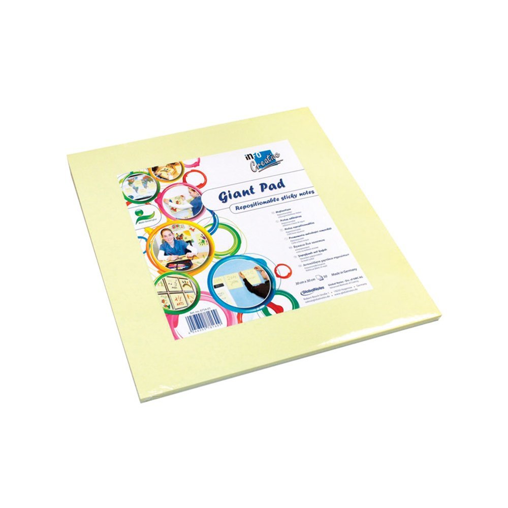 Blok samolepljiv Info Notes Creative Giant Pad 300x300mm 50l - Žuta