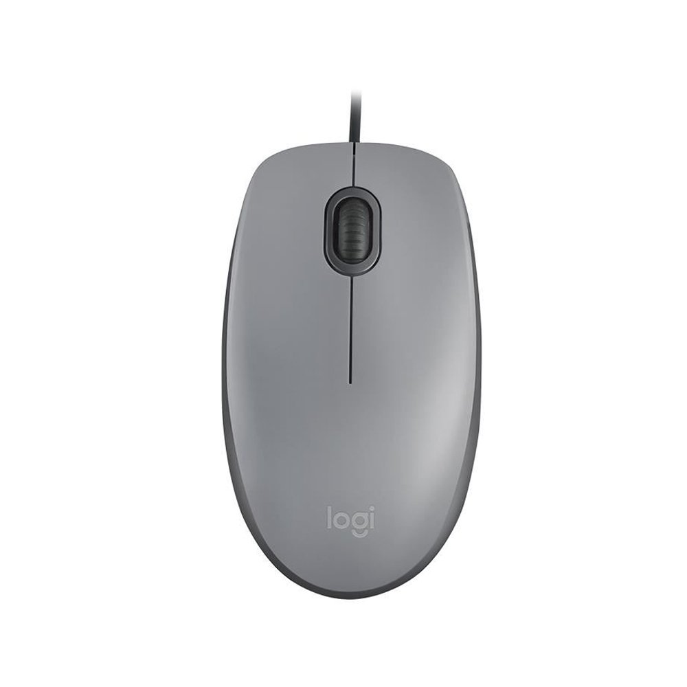 Miš Logitech M110 Silent Optical USB - Siva