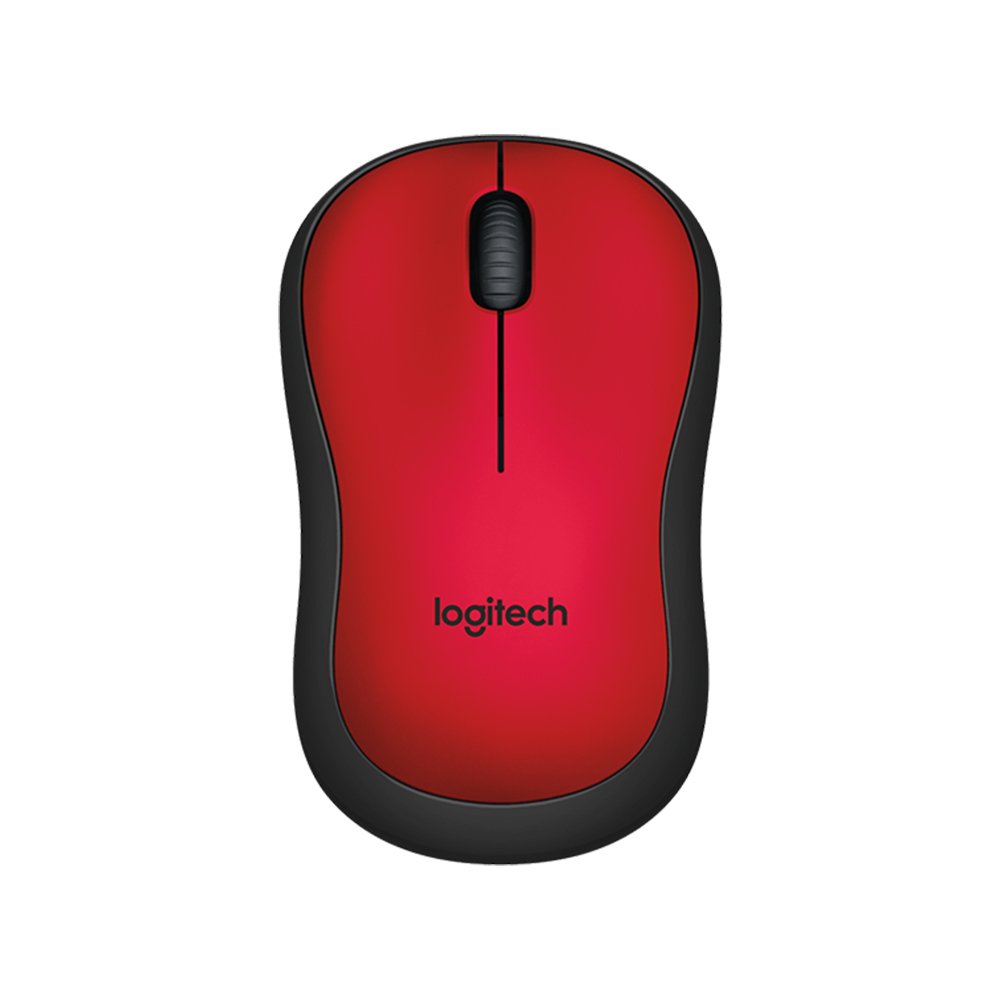 Miš Logitech M220 Silent Wireless USB - Crvena