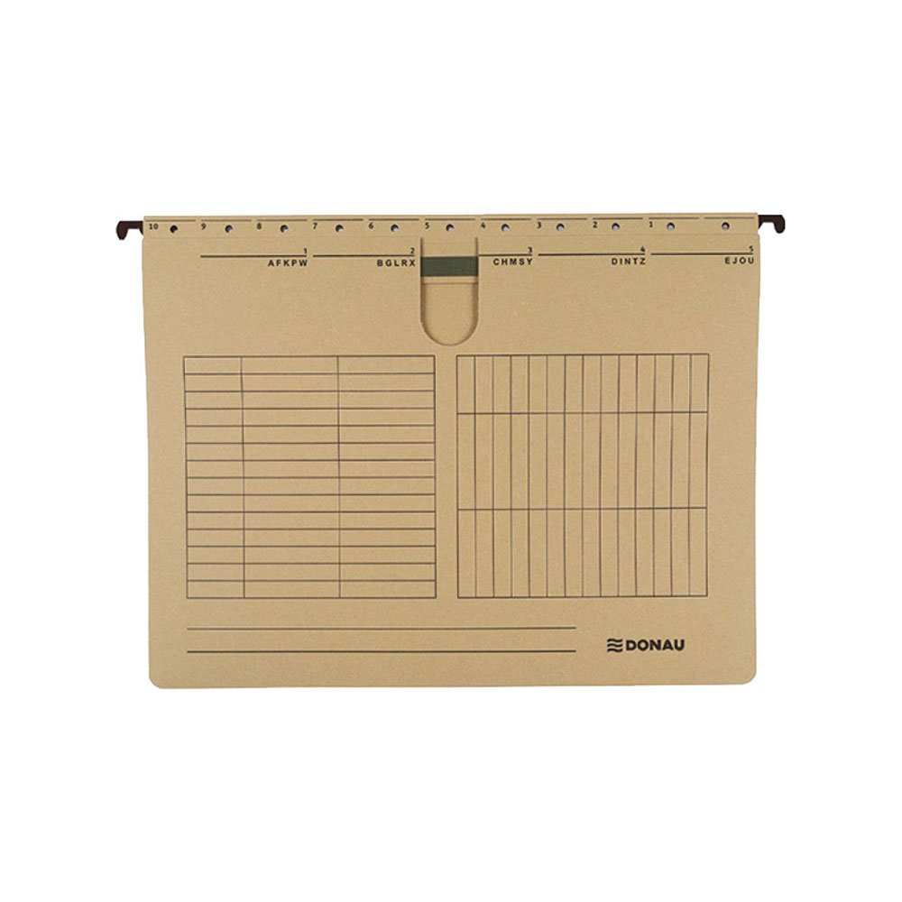 Viseća fascikla Donau 33-V A4 natron sa zatvaračem