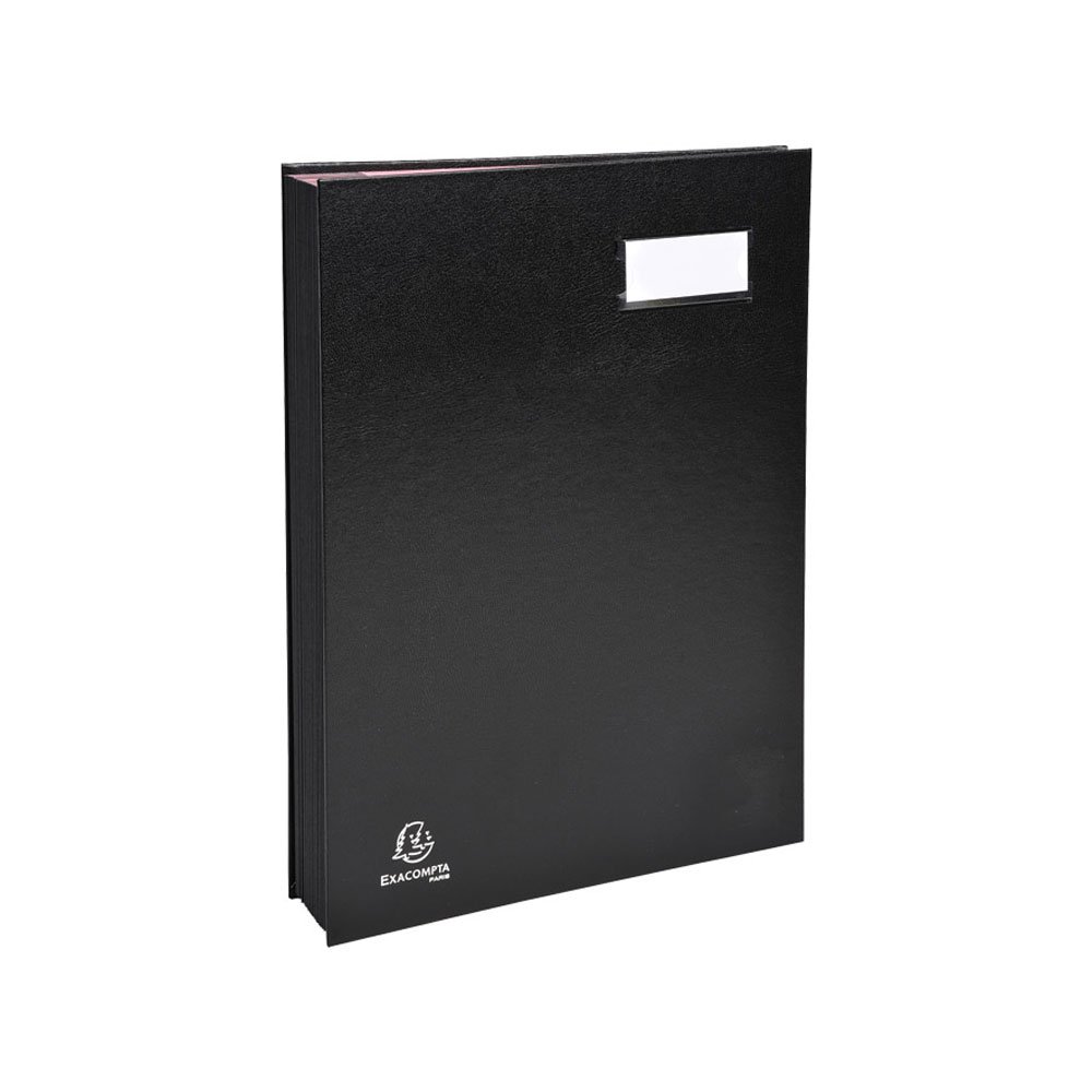 Potpisna mapa Exacompta 12 pregrada - Crna