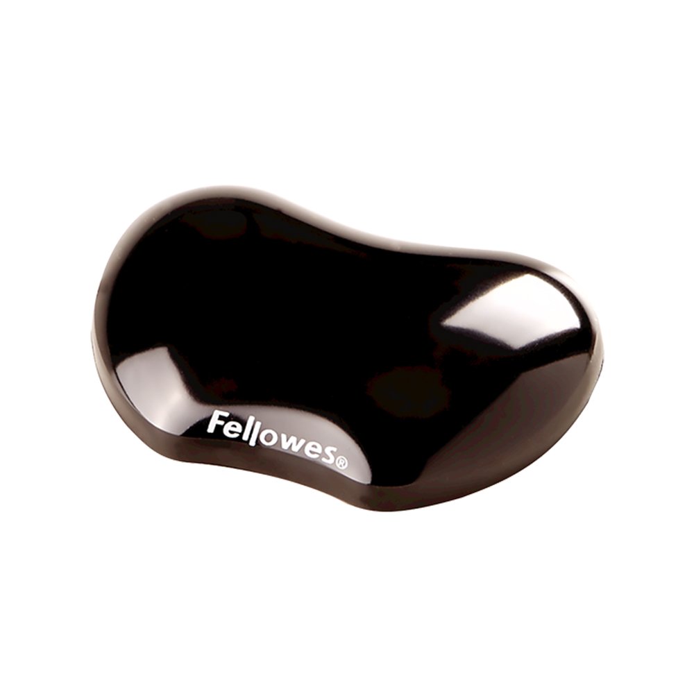 Odmarač ručnog zgloba Fellowes Crystals gel - Crna